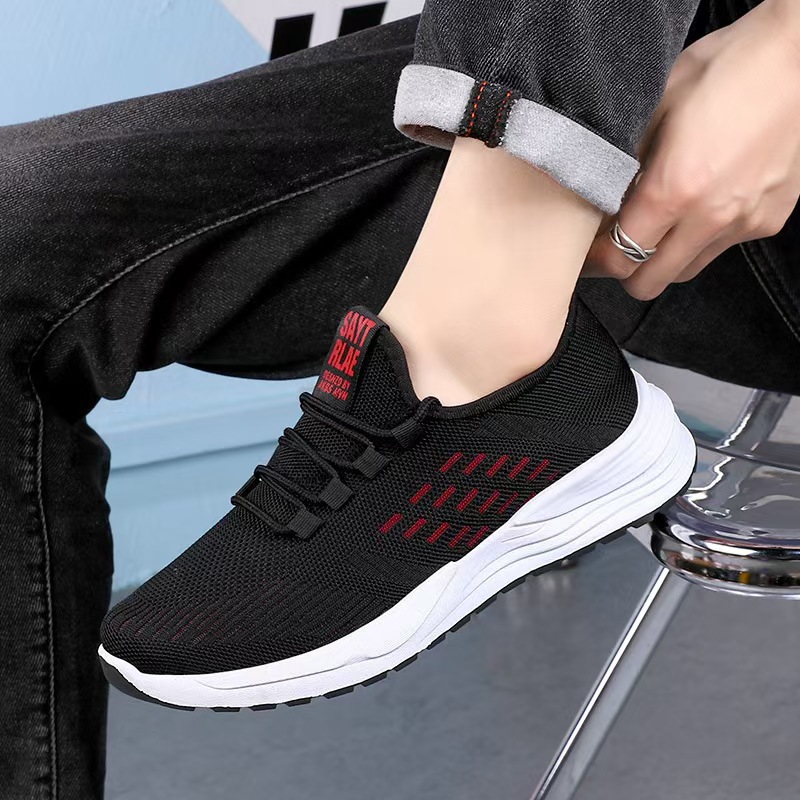 2024 New winter shoes for men: Casual sports shoes, breathable and comfortable, trendy work shoes for men full figure