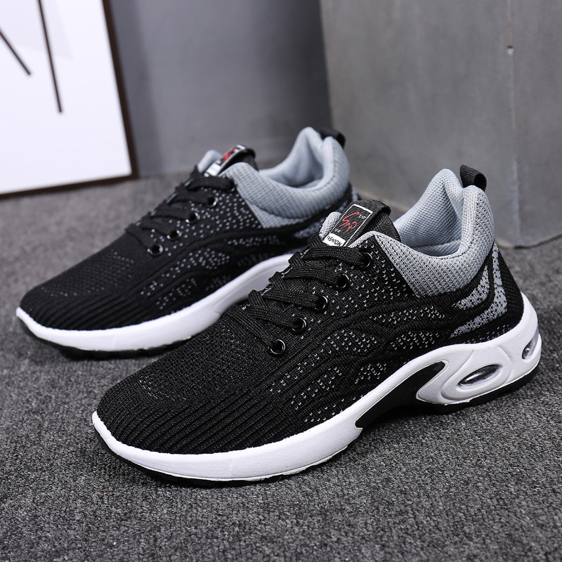Men's Shoes 2024 New Feizhi breathable sports shoes, men's casual and versatile trendy running shoes, men's shoes for export full figure