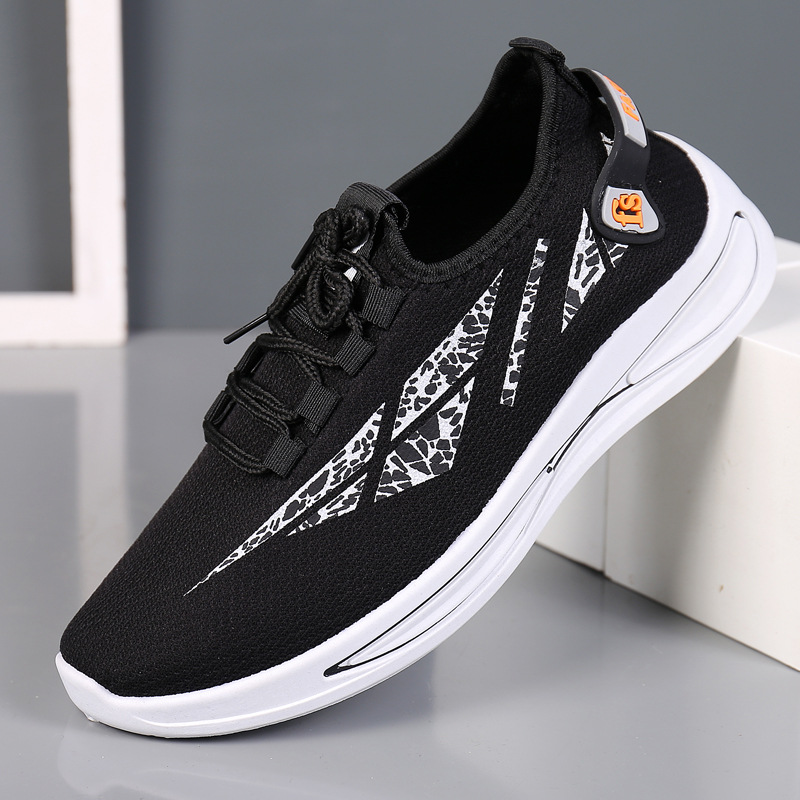 In 2024, new casual men's shoes, Feizhi sports shoes, popular running shoes, cross-border sports men's shoes manufacturer wholesale will be launched full figure