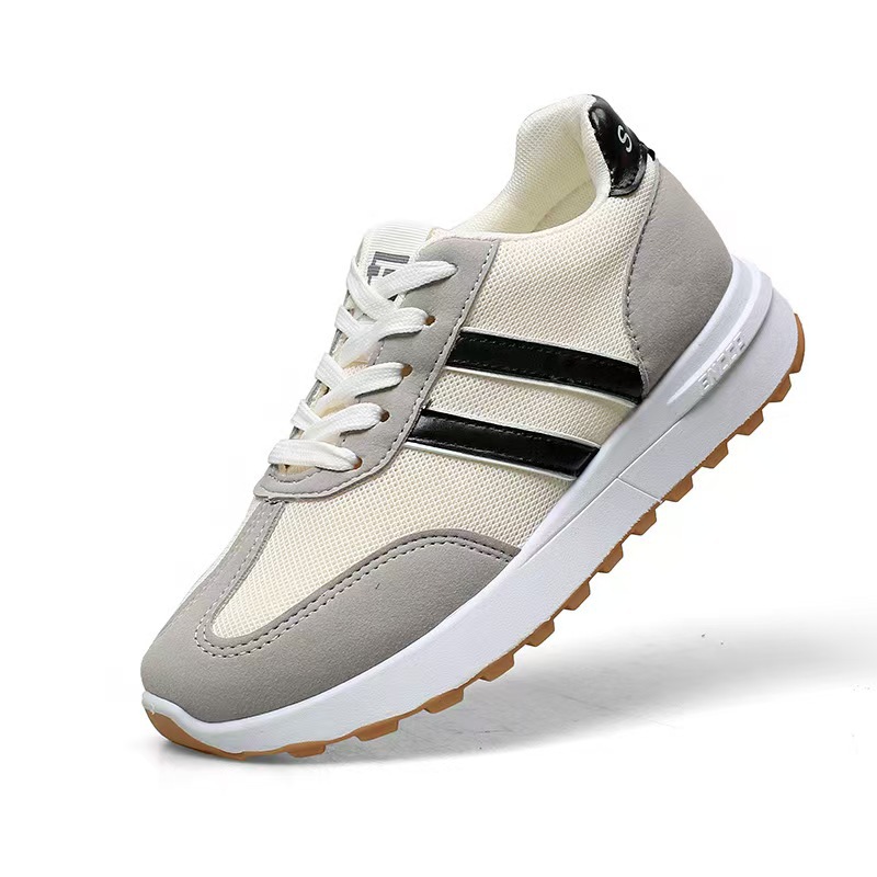 New women's shoes suitable for all seasons, light and casual, versatile for female students, Korean-style casual, comfortable and trendy running shoes and sports shoes Item Picture