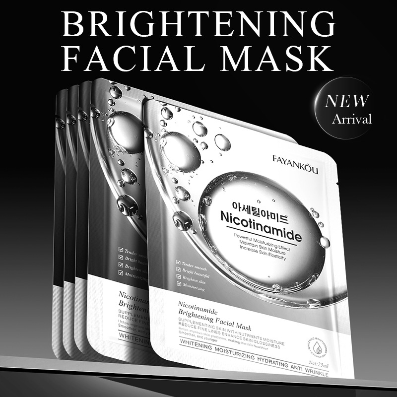 All-english FAYANKOU niacinamide Revitalizing and brightening Mask, Hydrating and Moisturizing Mask cross-border export wholesale Item Picture