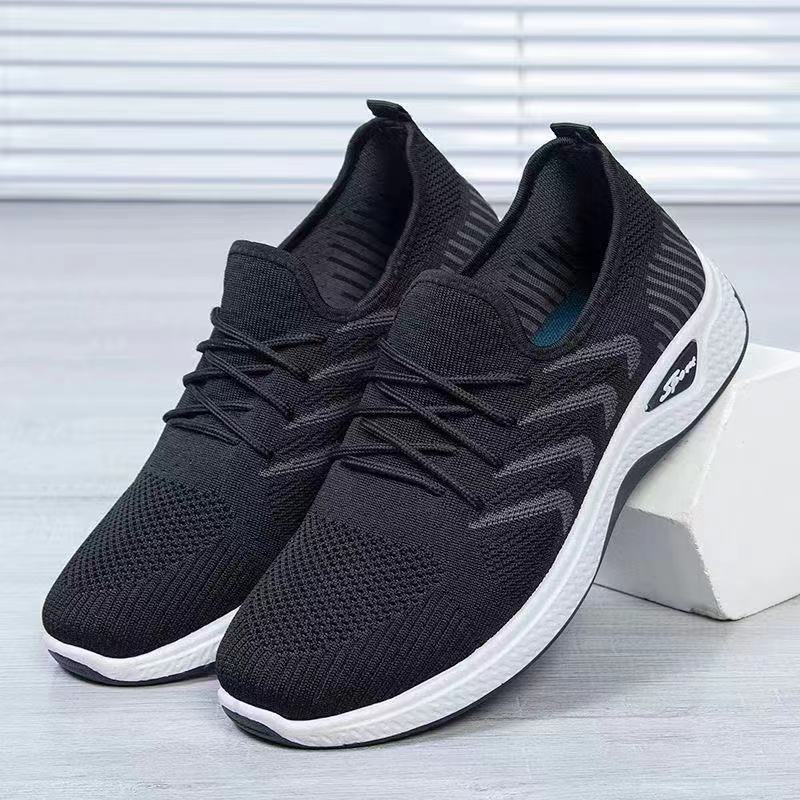 Spring and summer men's old Beijing cloth shoes, soft and comfortable, middle-aged and elderly casual shoes, men's breathable mesh cloth shoes, wholesale street stall shoes Specification drawing