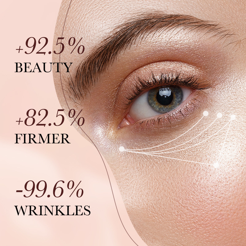 SADOER retinol series eye cream bars in full English moisturize the eye area and improve dryness. Cross-border export wholesale Specification drawing