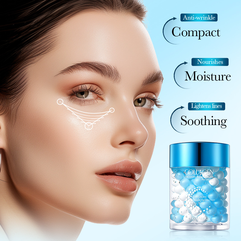 FAYANKOU Collagen Anti-Wrinkle, Repairing and Moisturizing Dual-Effect Eye Cream Cross-border export wholesale Specification drawing