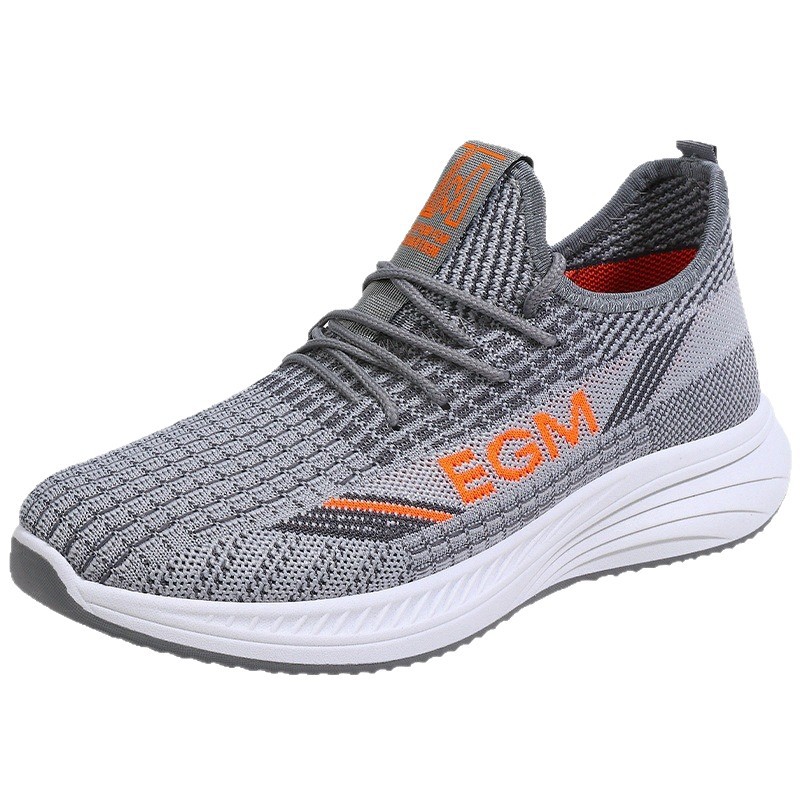 Wholesale of 2025 new men's mesh sports shoes, breathable summer running shoes, cross-border youth export mountaineering shoes Item Picture