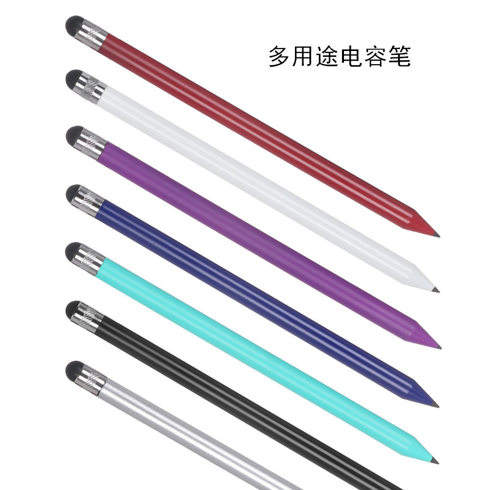 Touch pen, hand pen, drawing, navigation, resistive and capacitive dual-purpose pen, plastic round pencil, suitable for ipadpencil full figure