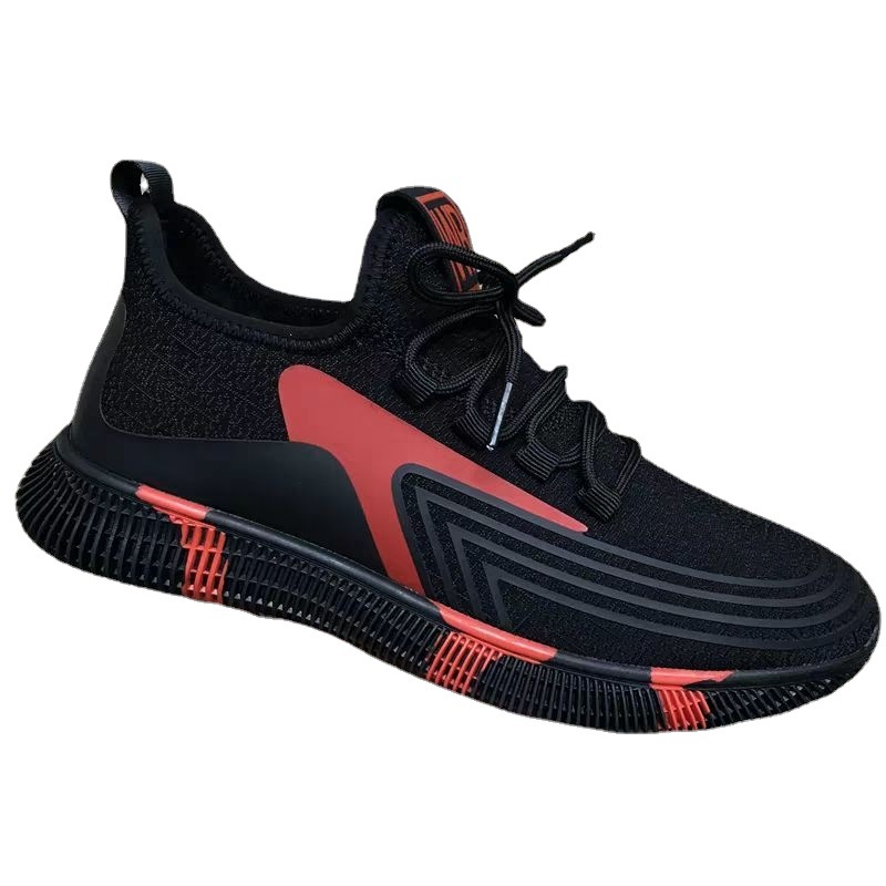 Summer 2023 men's sports shoes, breathable casual shoes, Korean-style men's running shoes, popular shoes for men's export wholesale Item Picture