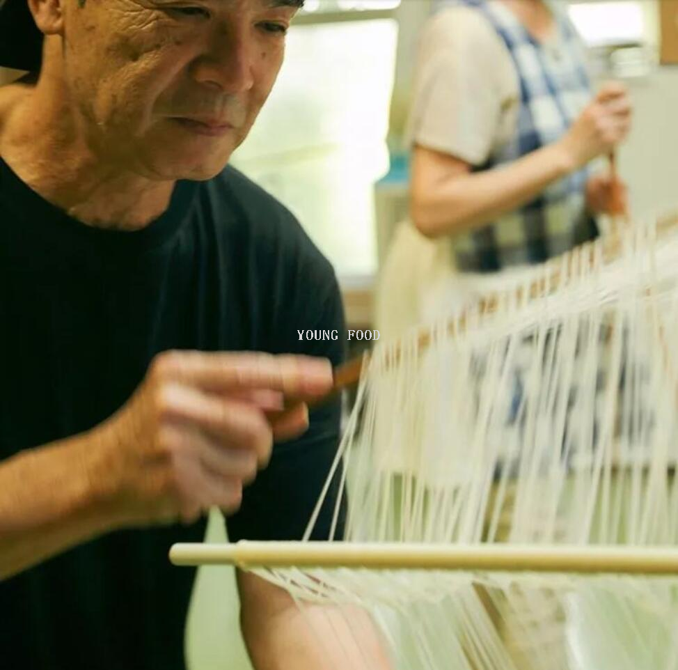 批发包邮！日本进口雪柳日式手工素面250g 进口高端食材面条手办详情3