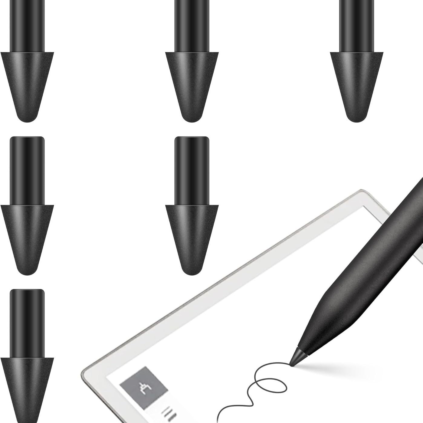 Compatible with the Remarkable Paper Pro nib stylus electromagnetic Pen Marker Plus nib tip full figure