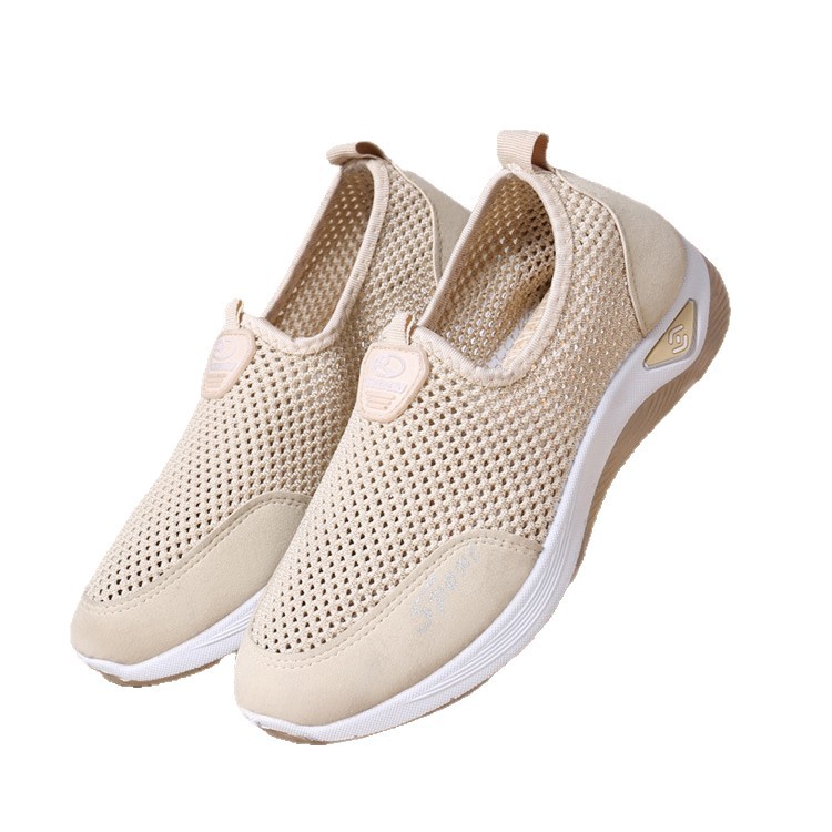 New cross-border Feizhi women's sports shoes with breathable and comfortable mesh, trendy and versatile mom shoes, women's wholesale Item Picture