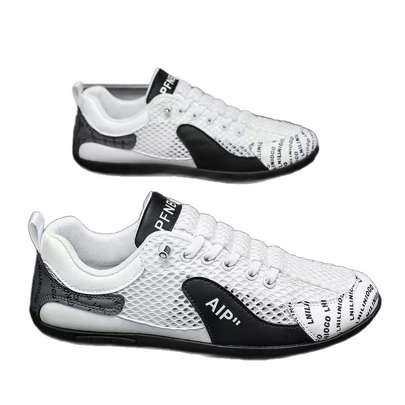 The 2025 new style of Doudou shoes, men's low-top shoes, trendy, fashionable and casual Korean-style lazy person's set, can be worn on one foot for export wholesale Application Scenario