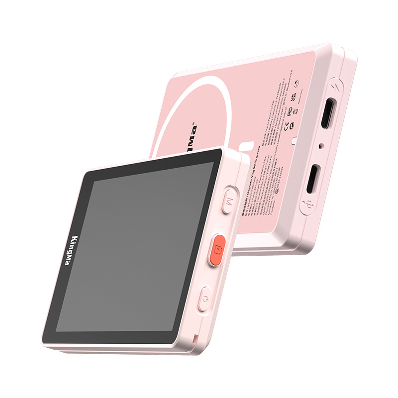 The Jingma PH02max selfie display is compatible with the iphone rear camera for taking photos, live streaming, and MagSafe magnetic attraction Item Picture