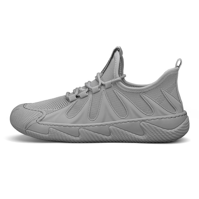 The new men's sports shoes for Spring and Summer 2025 are popular, featuring breathable flying woven running shoes and casual men's shoes Item Picture