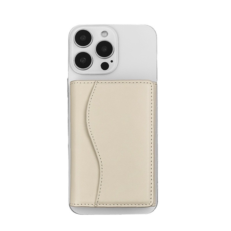 MagsafeAD370, a three-fold magnetic card holder for mobile phones with a large capacity for card storage, is universal for mobile phones Item Picture