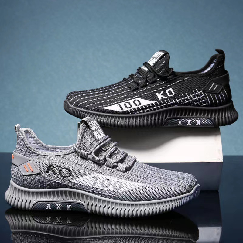 Men's shoes 2022 Autumn New style Feizhui breathable men's sports shoes Casual and fashionable online shoes Men's foreign trade wholesale details Picture