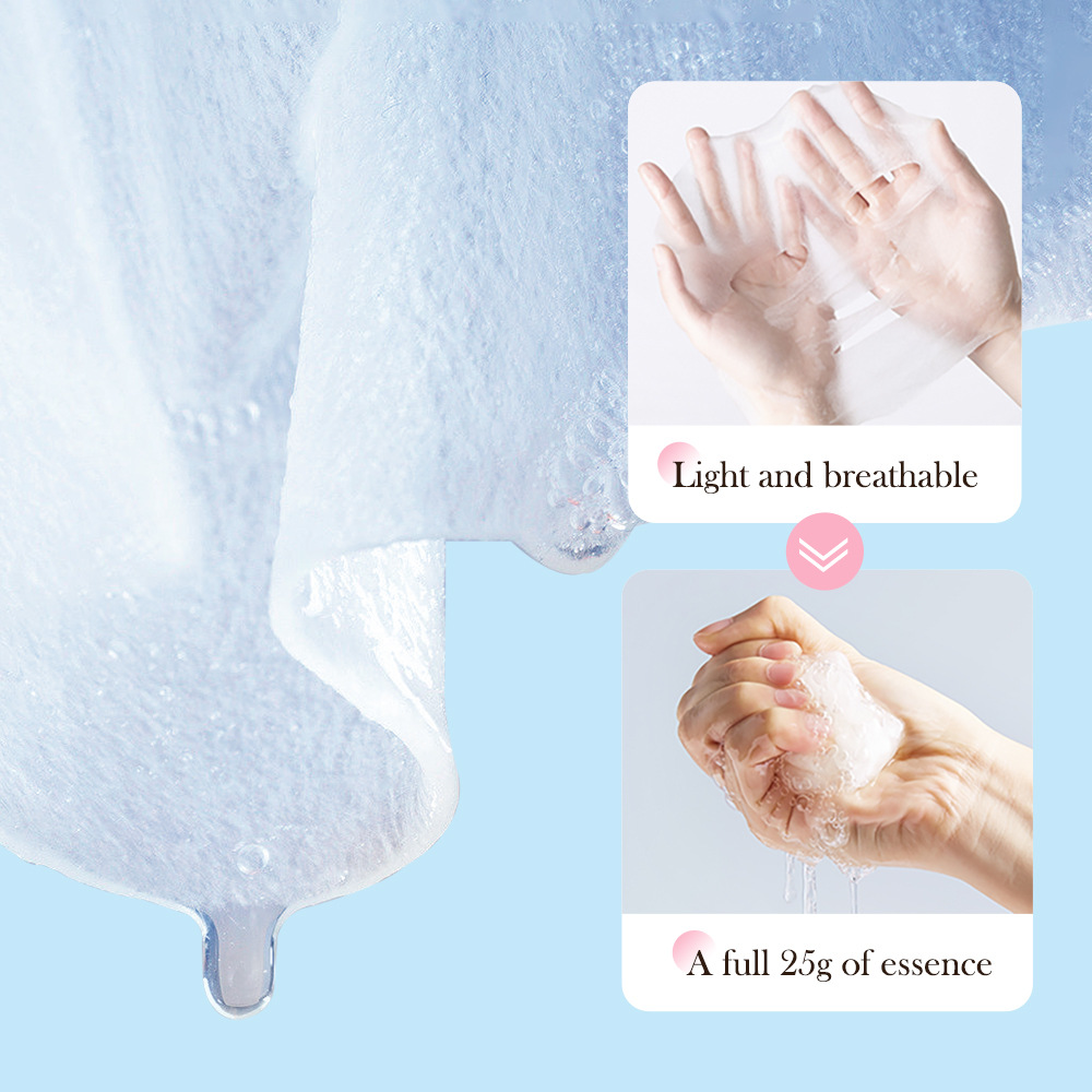 Cross-border export wholesale of SADOER Sakura Collagen Moisturizing and Nourishing Skin Mask in full English Application Scenario