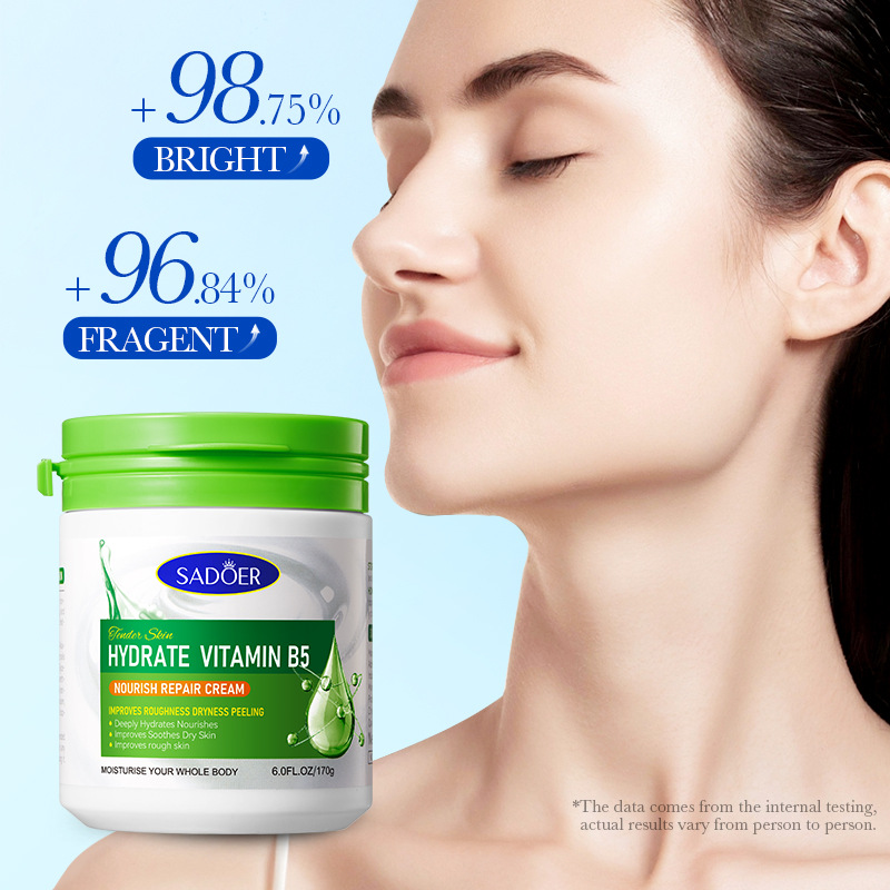 Cross-border export wholesale of SADOER Vitamin B5 Moisturizing, Nourishing and Repairing Cream and skin softening Cream details Picture