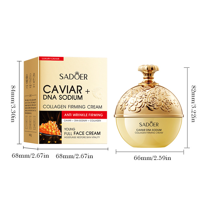 Full English SADOER caviar DNA Sodium Collagen Firming Cream Moisturizing and Nourishing Face Cream Cross-border export wholesale Item Picture