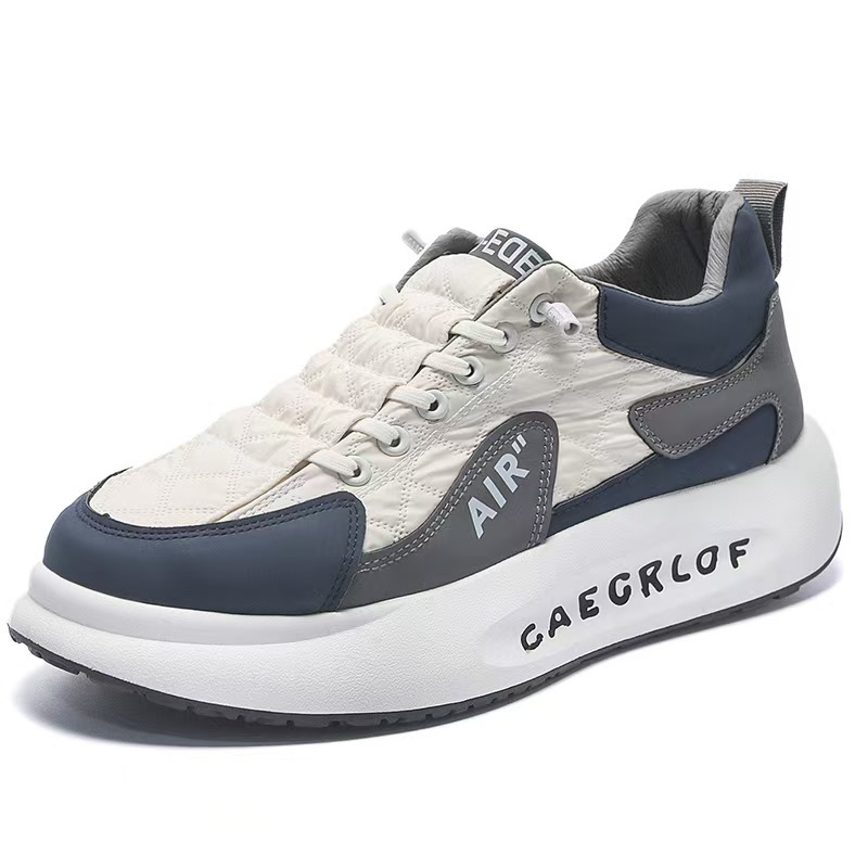 Men's winter 2025 new men's thick-soled sports running casual height-increasing Dad Forrest Gump trendy shoes little white board shoes Item Picture
