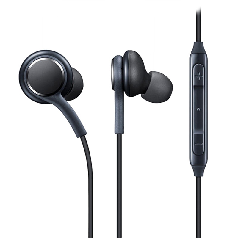 S8 wire-controlled in-ear headphones with microphone, S8Plus mobile phone tuning headphones, 3.5mm Android universal nylon cable full figure