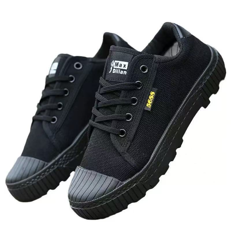 New summer 5688 training shoes for men, low-top liberation shoes, casual and lightweight, men's labor protection shoes for migrant workers working on construction sites Item Picture