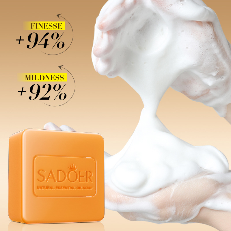 SADOER ginger essential oil soap, handmade soap, bath soap, body cleansing soap, cross-border export wholesale Application Scenario