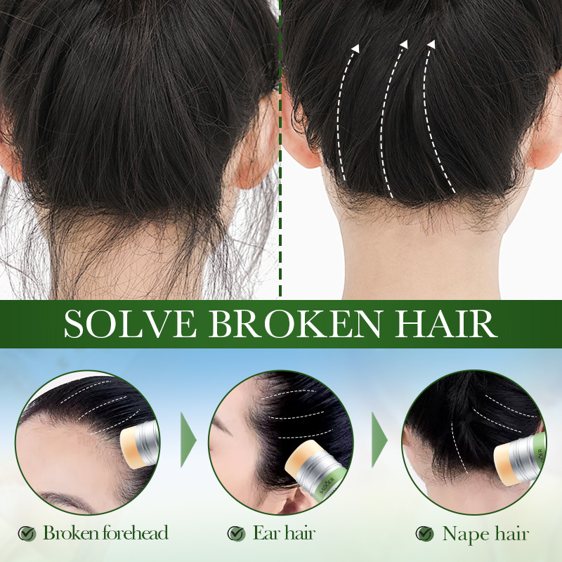 Cross-border wholesale of SADOER rosemary and mint hair styling wax sticks and hair fixing wax in English Application Scenario