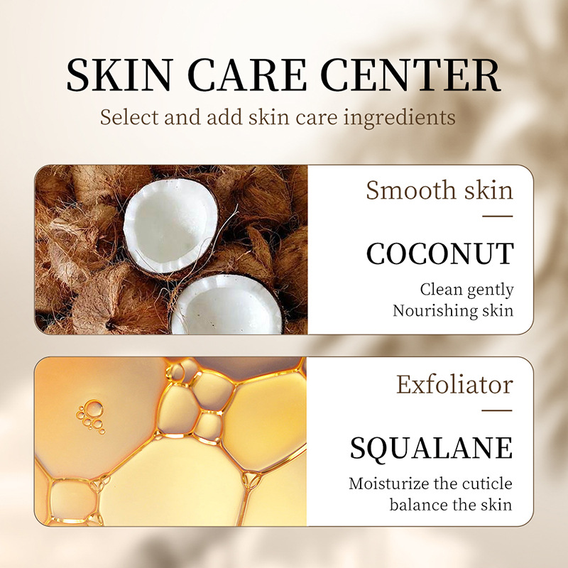 Full English SADOER Coconut Moisturizing Body Wash Amino Acid Scented Body Wash, large volume cross-border export wholesale Application Scenario