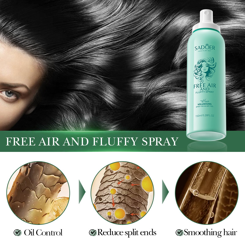 SADOER Hair oil-removing and volumizing Spray for sagging and smoothing hair, cross-border export wholesale Item Picture