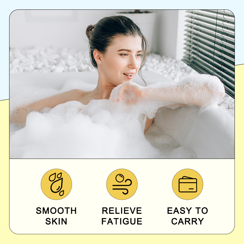 Full English SADOER explosive Bath Salt Fan Rosemary Smooth and moisturizing skin Bath balls cross-border export wholesale details Picture