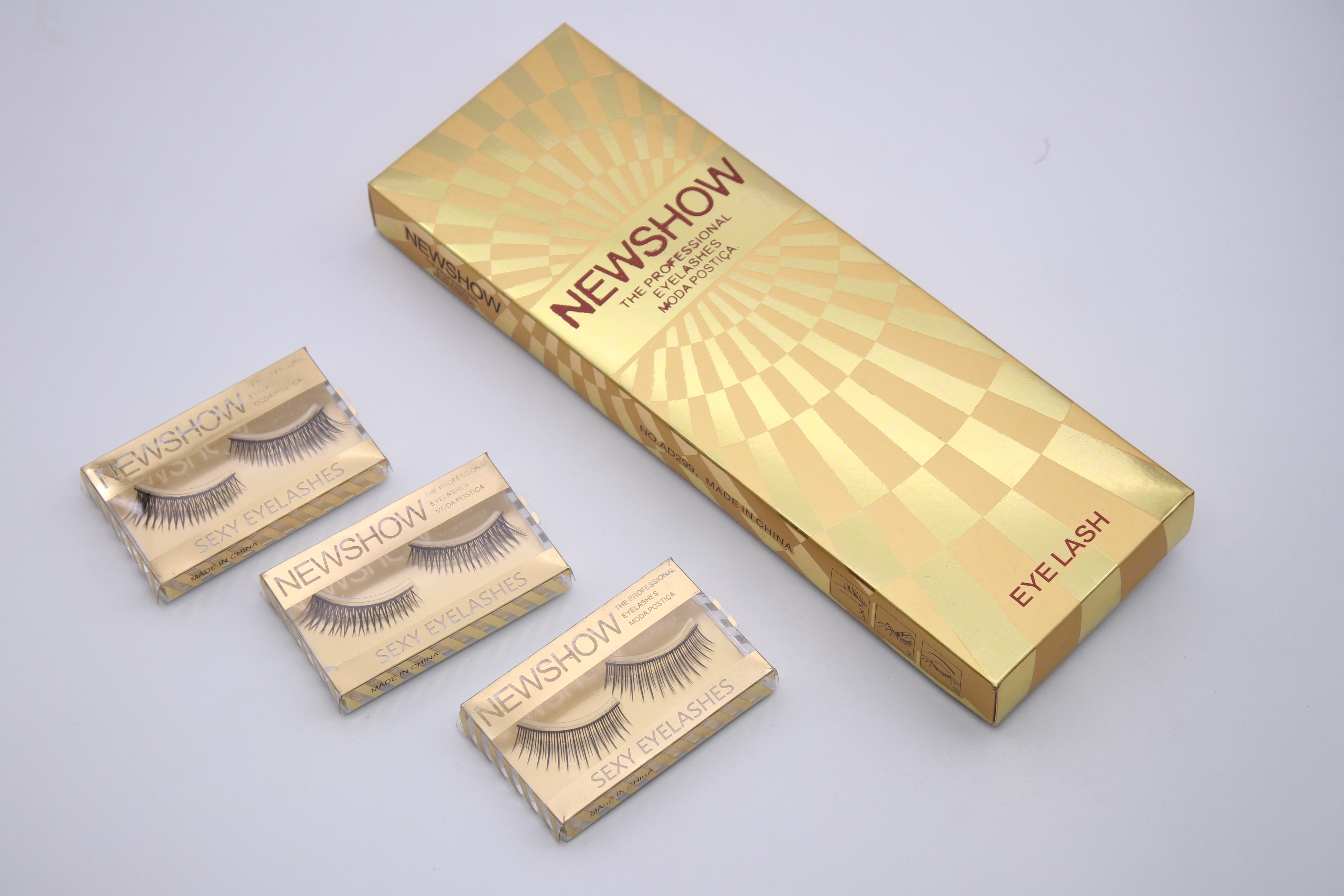 NEW SHOW单对装假睫毛AD299