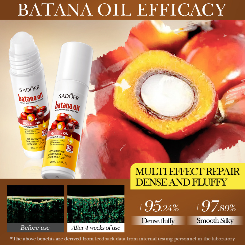 Cross-border export wholesale of SADOER Bartana Scalp Soothing Hair Roll-on Moisturizing and Nourishing Hair Conditioner Specification drawing