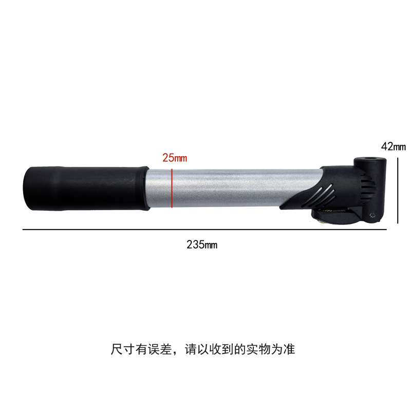 BM-2522S aluminum alloy air pump, mountain bike aluminum alloy air pump, high-pressure air pump, portable bicycle mini air pump pic 5