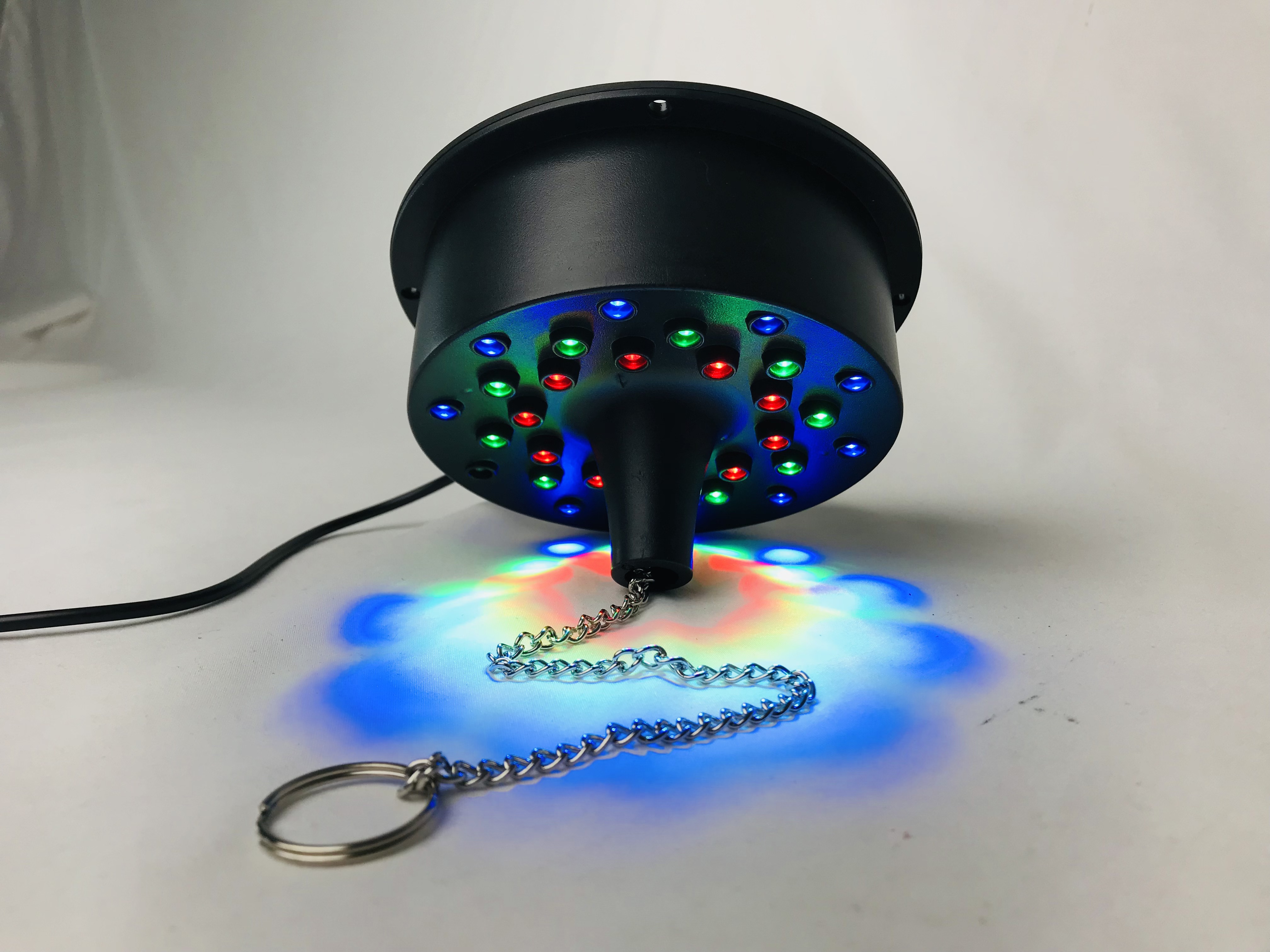 2025新款disco灯效果氛围灯电机底座酒吧夜店氛围渲染小型聚会喷派对工厂批发产品图