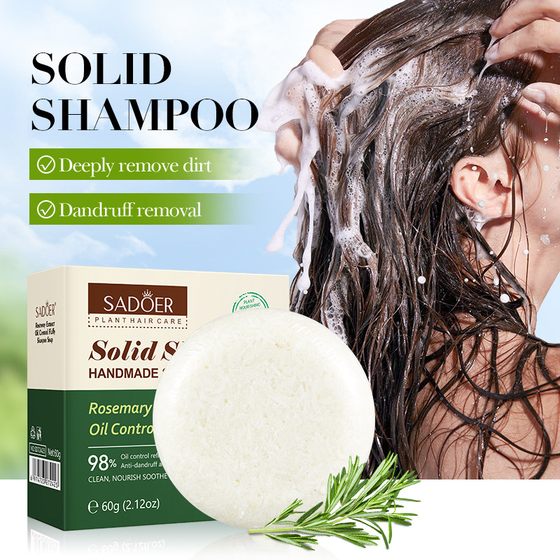 Full range of SADOER ginger hair root shampoo and anti-dandruff shampoo in English, cross-border export wholesale Specification drawing