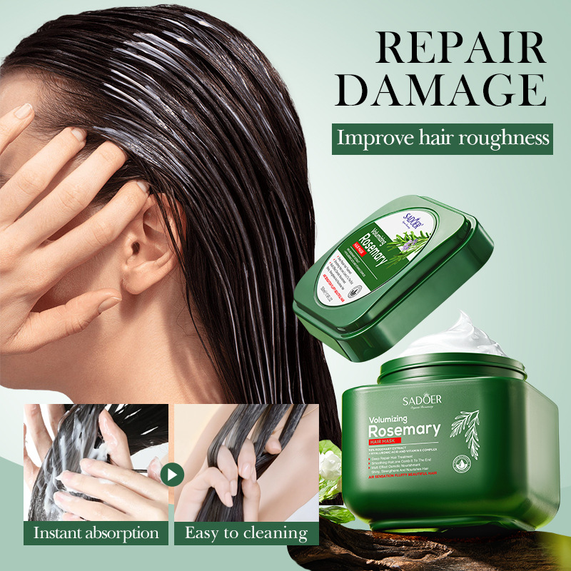 Full English SADOER Rosemary Nourishing and Smoothing Shampoo and Conditioner cross-border export wholesale Specification drawing