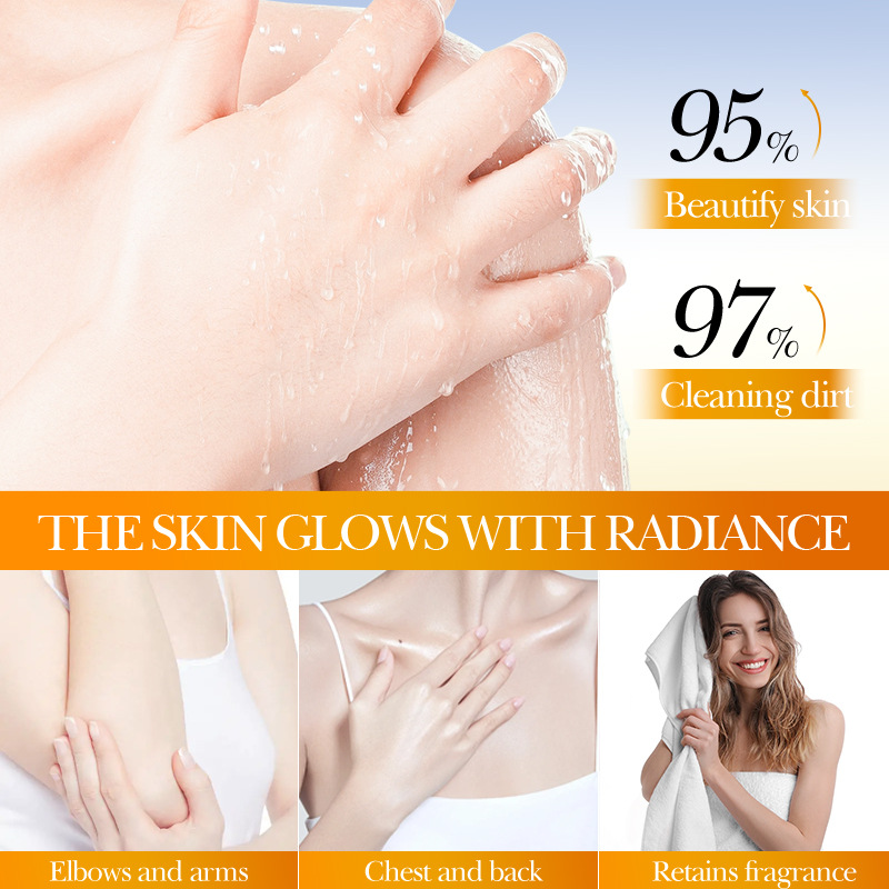 SADOER turmeric Lemon Cleansing Soap for Clean Body, handmade soap, cross-border export wholesale Application Scenario