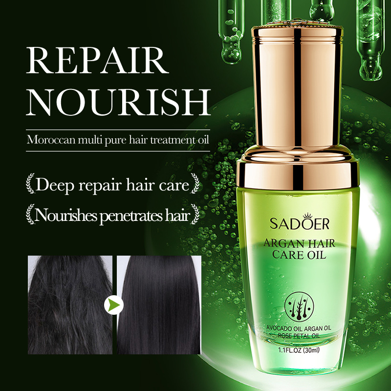 Cross-border wholesale of SADOER Moroccan multi-essence hair care essential oil nourishing hair conditioner in English details Picture