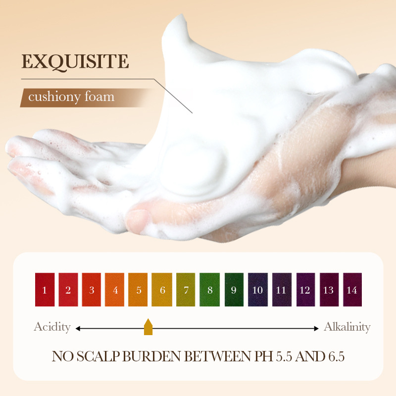All-english BIOAOUA Rice Puree Shampoo, Softening and anti-dandruff shampoo, cross-border export wholesale Application Scenario