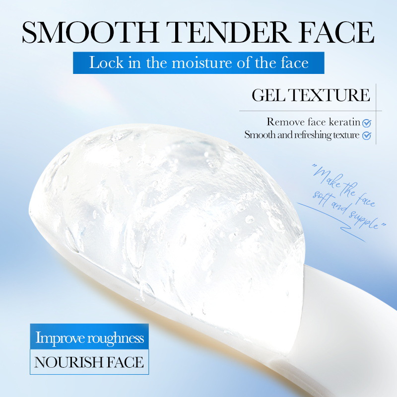All-english SADOER Nourishing Coconut Oil Exfoliating Gel for Smooth Skin Cross-border export wholesale Specification drawing