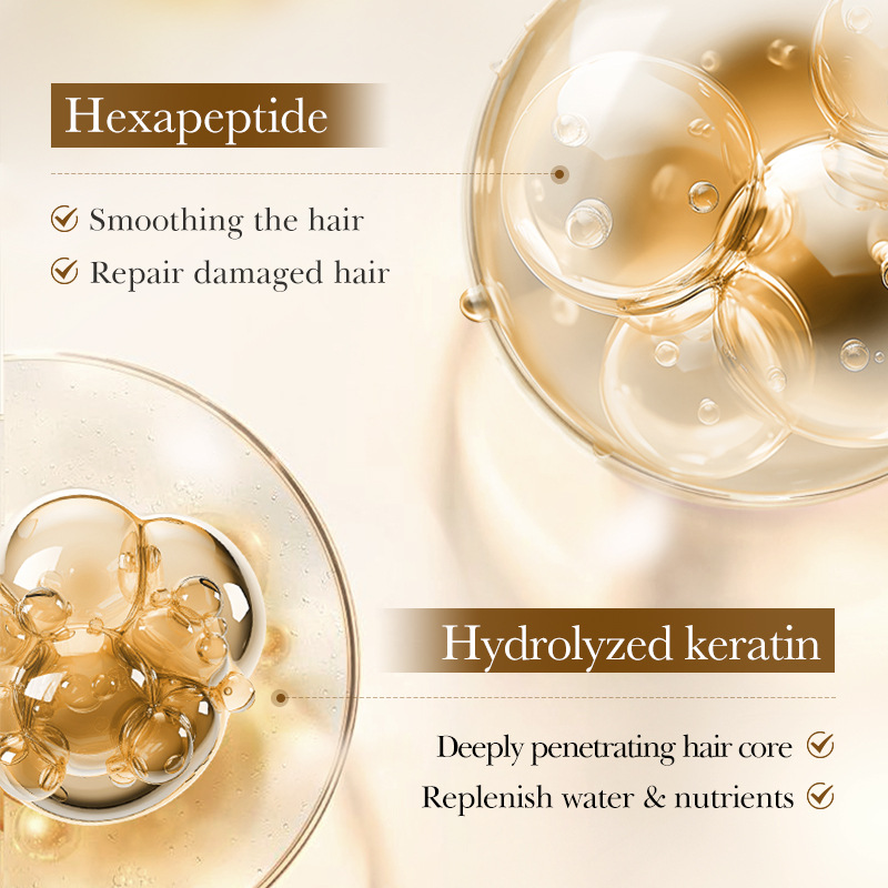 Full English SADOER keratin Peptide Softening and Repairing Hair Mask, Smooth and fluffy Hair Conditioner cross-border export wholesale details Picture