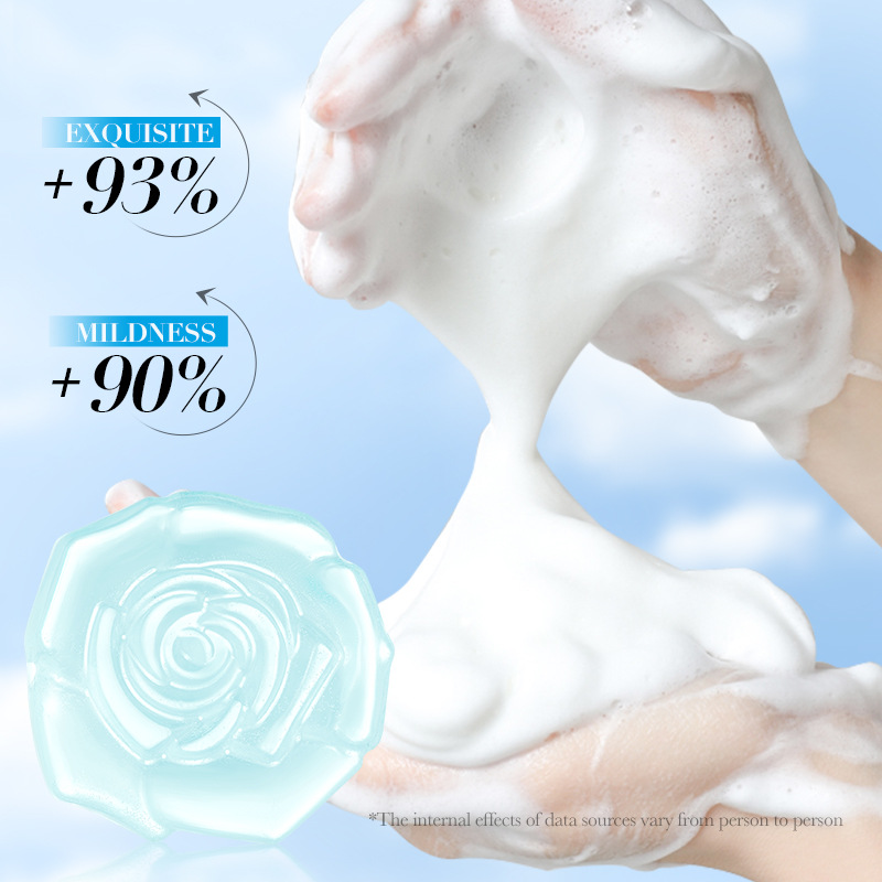 SADOER natural sea salt essential oil Soap, handmade soap, universal soap for cleansing the body, cross-border export wholesale Specification drawing