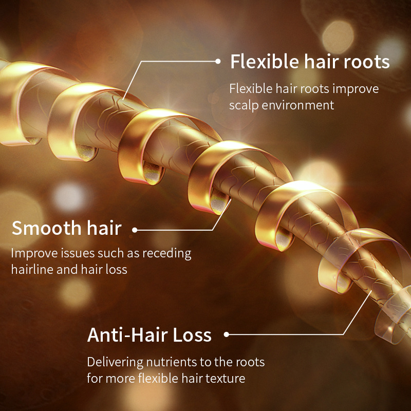 All-english BIOA0UA anti-hair loss and hair Growth Shampoo, hair cleaning and anti-hair loss shampoo, cross-border export wholesale Specification drawing