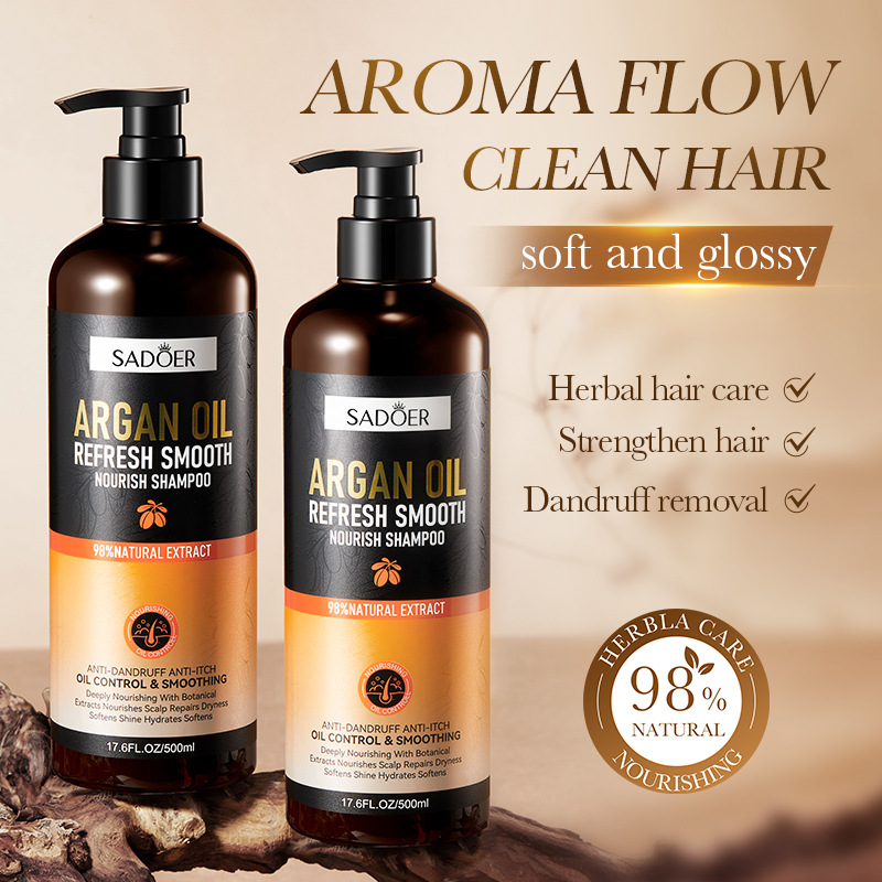 All-english SADOER Glycerin Refreshing, Soothing and Nourishing Shampoo, Anti-dandruff Shampoo Cross-border wholesale details Picture