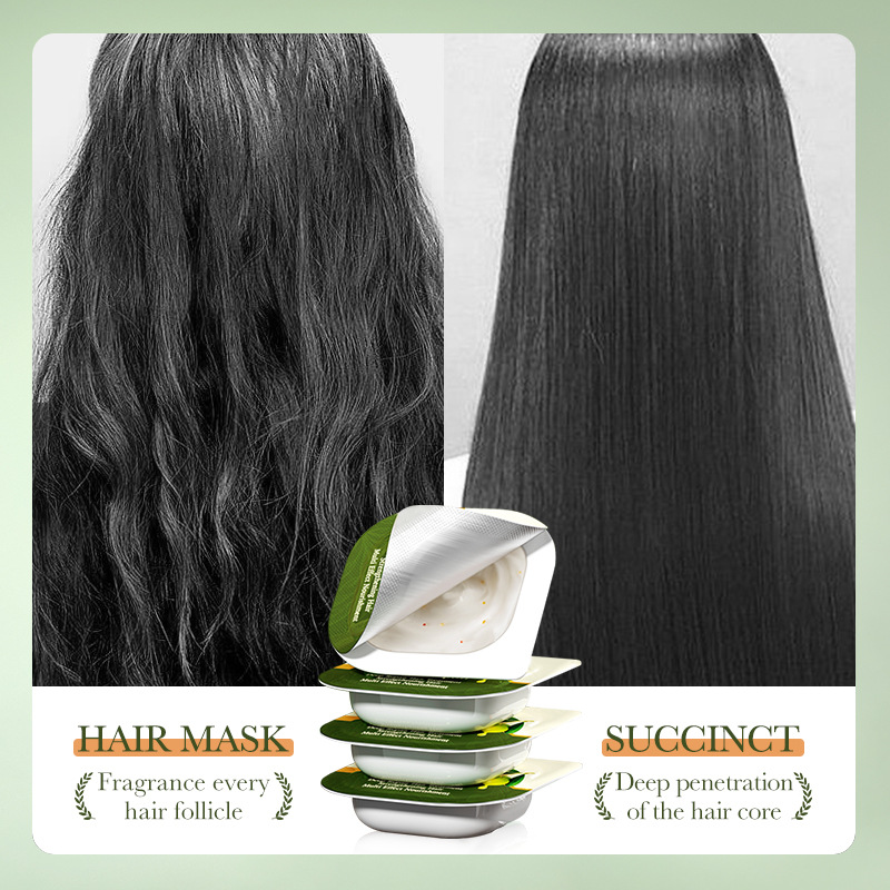 All-english SADOER olive oil Repairing, Softening and Nourishing Hair Mask to Improve dryness Conditioner Cross-border export wholesale Specification drawing