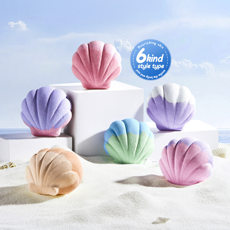 SADOER shell bath salt ball Deep cleansing body bath salt cross-border export wholesale Application Scenario