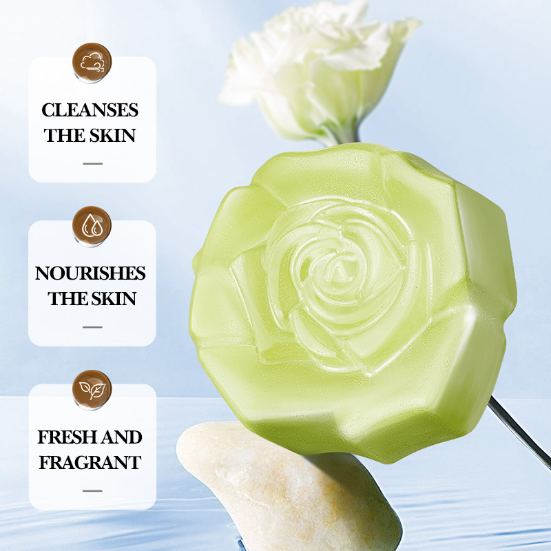 SADOER fresh ginger essential Oil Soap, handmade soap for cleansing the body, universal soap for cross-border export wholesale details Picture
