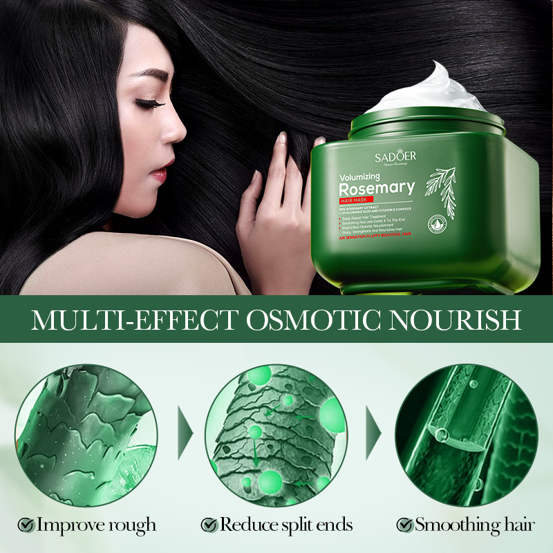 Cross-border export wholesale of SADOER Rosemary Repairing, Nourishing and Smoothing Hair Mask and Conditioner Item Picture