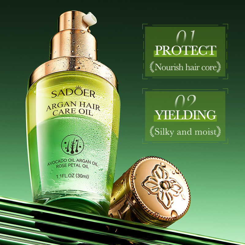 Cross-border wholesale of SADOER Moroccan multi-essence hair care essential oil nourishing hair conditioner in English Application Scenario