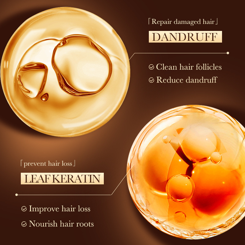 Cross-border export wholesale of SADOER Hydrating, Smooth and anti-hair Loss Shampoo and anti-dandruff shampoo in full English Application Scenario